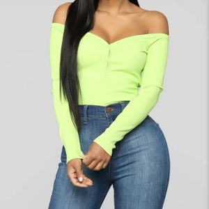 🔴SOLD🔴Fashion Nova Neon Crop
